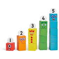 Hand2Mind Cuburi din lemn Numberblocks  - De la 1 la 5