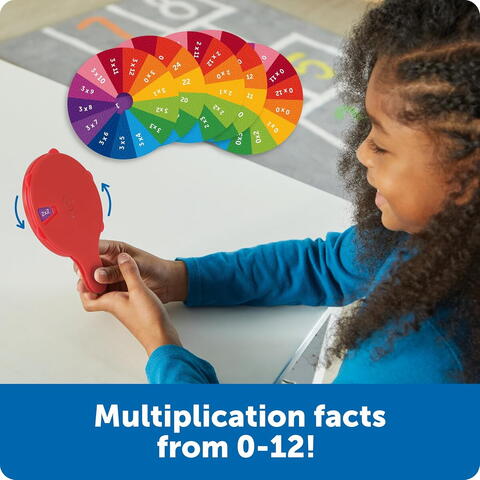 Learning Resources Set activitati educative - Rotita cu tabla inmultirii