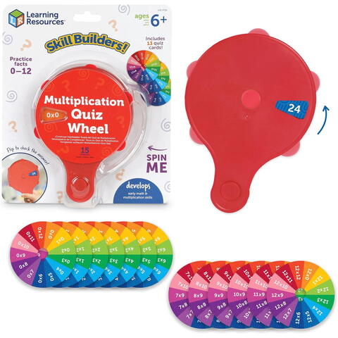 Learning Resources Set activitati educative - Rotita cu tabla inmultirii