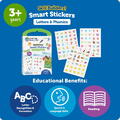 Learning Resources Set activitati educative cu abtibilduri  - Litere si sunete (lb.engleza)