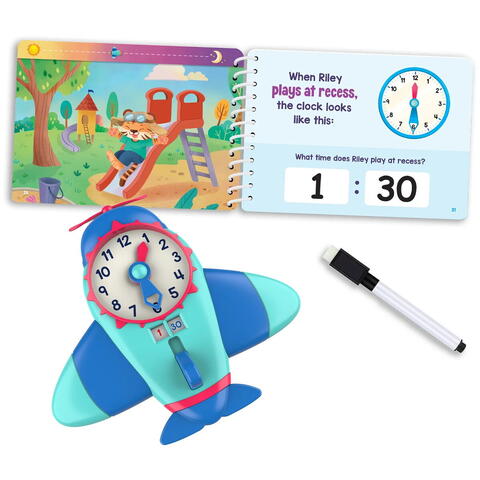 Educational Insights Set activitati cu ceas - E timpul sa invatam