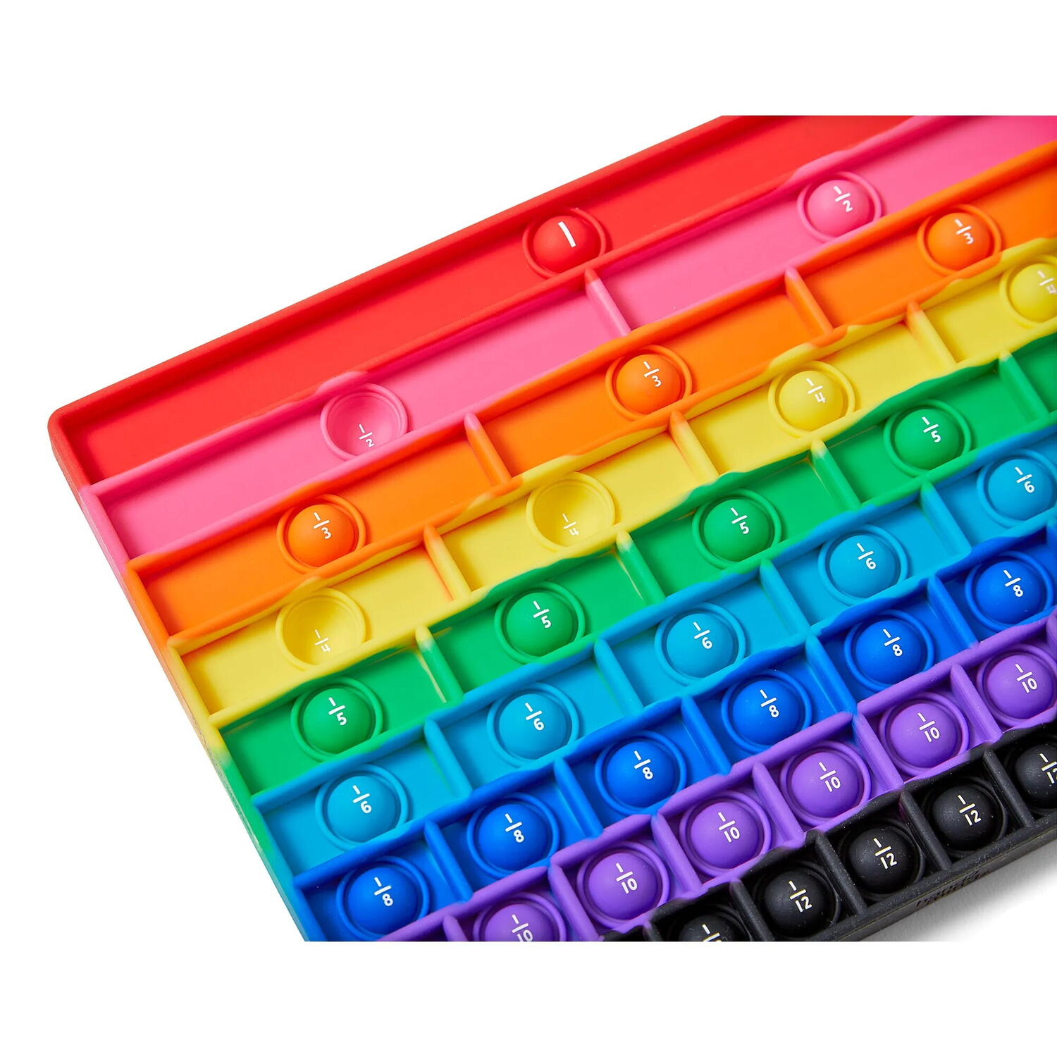 Tablita senzoriala cu fractii - Rainbow Fraction® [3]