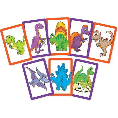 Cheatwell Joc de carti 2 in 1 - Dinozauri veseli