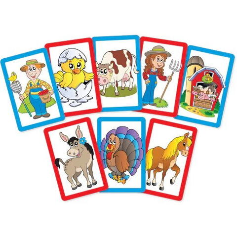 Cheatwell Joc de carti 2 in 1 - Ferma vesela