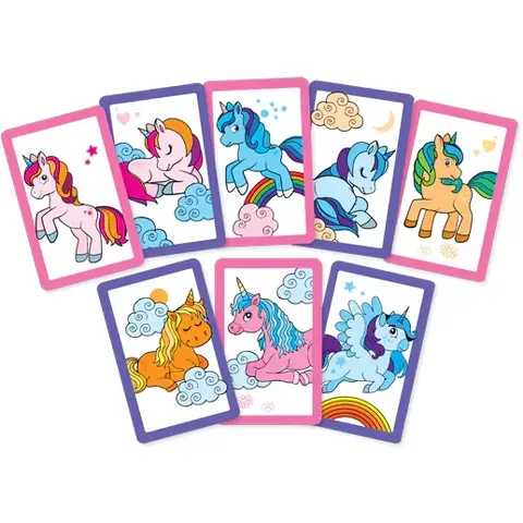 Cheatwell Joc de carti 2 in 1 - Unicorni