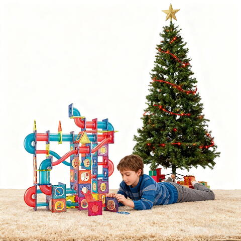 Bufnitel Labirintul meu magnetic - 199 piese (7.5 cm)