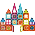 Bufnitel Set de constructie magnetic - 32 piese (7.5 cm)