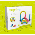 Bufnitel Set de constructie magnetic - Forme 3D (25 piese)