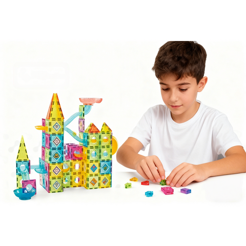 Bufnitel Labirintul meu magnetic - 139 piese (5.5 cm)