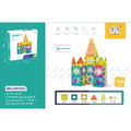 Bufnitel Set de constructie magnetic - 48 piese (5.5 cm)