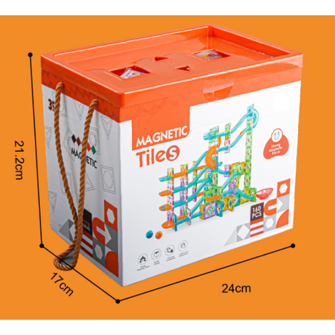 Bufnitel Labirintul meu magnetic - 160 piese (5.5 cm)