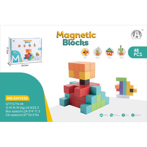 Bufnitel Joc de logica STEM magnetic - Modele 3D