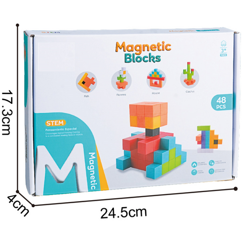 Bufnitel Joc de logica STEM magnetic - Modele 3D