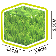 Bufnitel Cuburi magnetice - In natura 157 piese (2.5 cm)