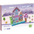 Bufnitel Cuburi magnetice  - Universul printeselor 110 piese (2 cm)