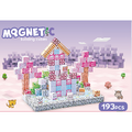 Bufnitel Cuburi magnetice  - Universul printeselor 193 piese (2 cm)