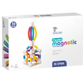 Bufnitel Set de constructie magnetic cu tuburi flexibile (36 piese)