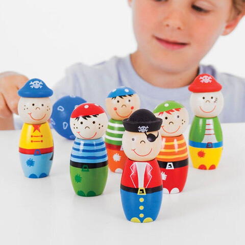 BIGJIGS Toys Set popice - Pirati - RESIGILAT