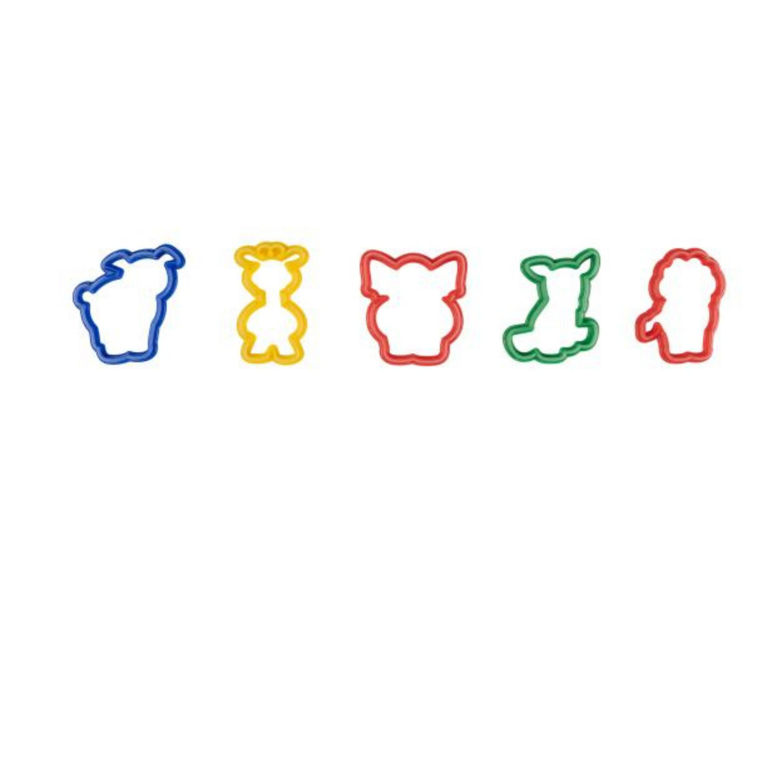 Plastilina si modelaj - Set forme pentru plastilina - Animalute safari