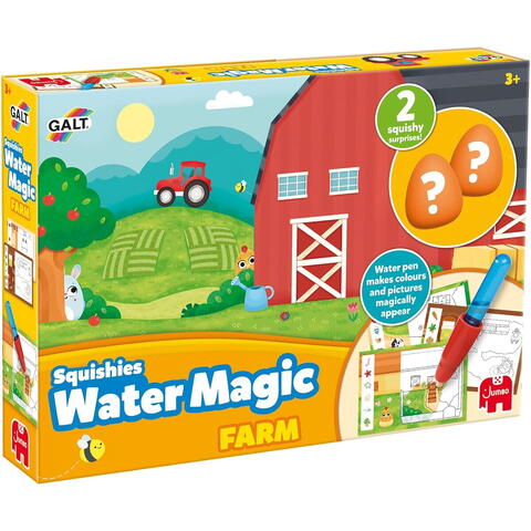 Galt Set Water Magic de colorat: La ferma cu Squishies