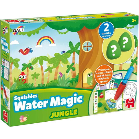 Galt Set Water Magic de colorat: In jungla cu Squishies