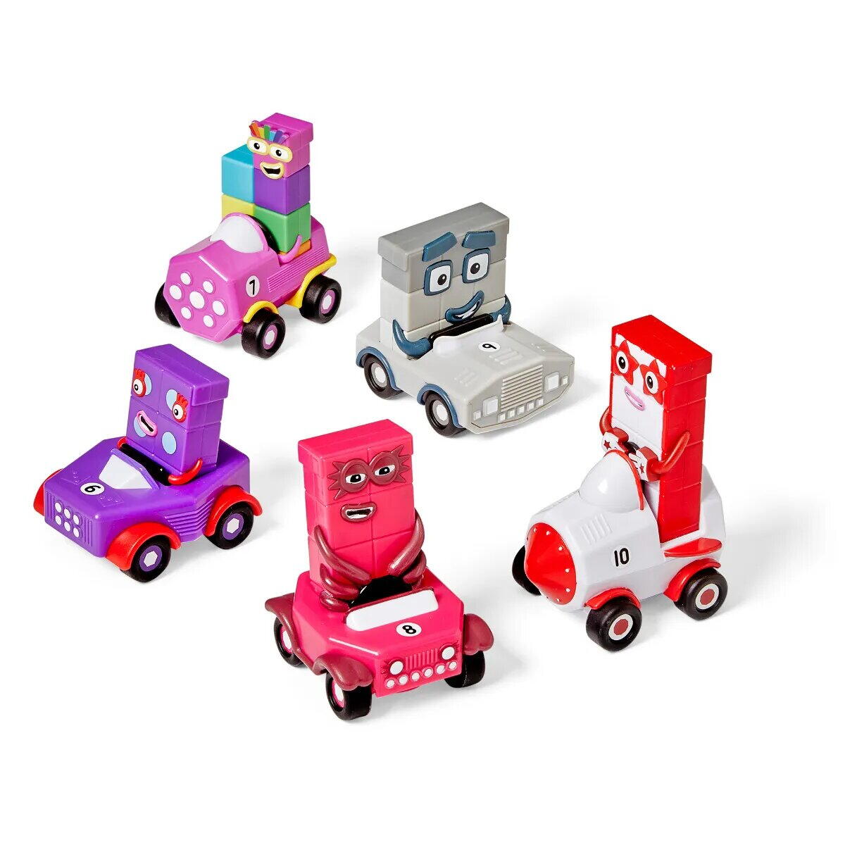 Set mini vehicule Numberblocks - De la 6 la 10 [3]