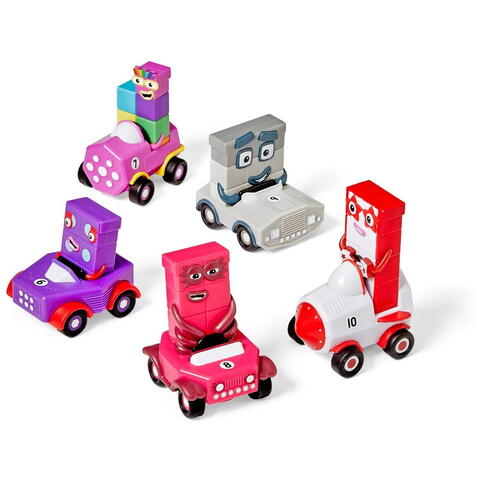 Hand2Mind Set mini vehicule Numberblocks - De la 6 la 10
