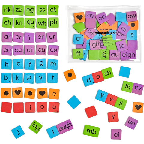 Hand2Mind Set magnetic - Fonetica interactiva