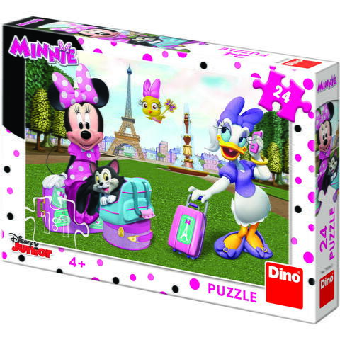 Dino Puzzle - Minnie si Daisy (24 piese) - RESIGILAT