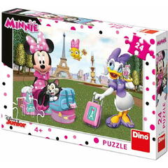 Dino Puzzle - Minnie si Daisy (24 piese) - RESIGILAT