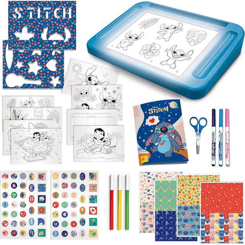 LISCIANI Tablita de desen cu lumini - Stitch - RESIGILAT