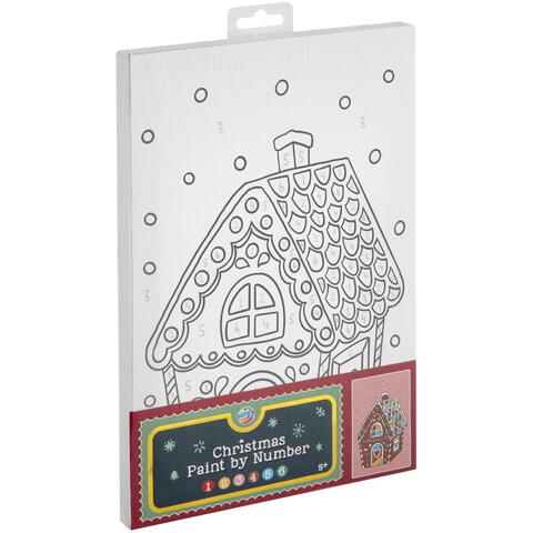 Moxy Set pictura pe numere - Casuta de turta dulce