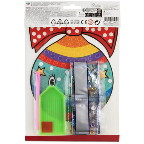 Moxy Set pictura cu diamante XL - Glob de Craciun