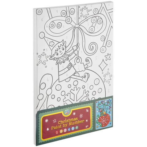 Moxy Set pictura pe numere - Spiridus de Craciun