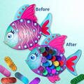 Chalk and Chuckles Decoratiuni cu folii de transfer - Animalute marine