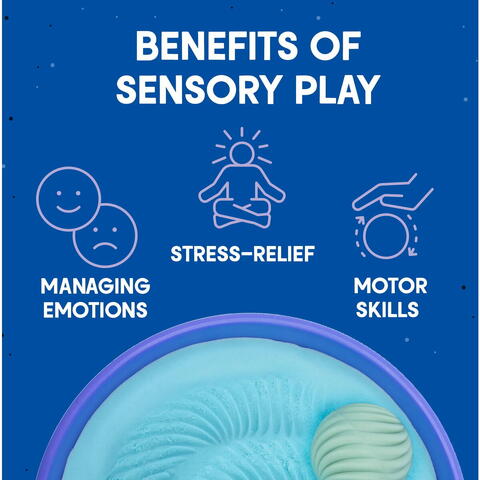 Educational Insights Set nisip modelabil - Sfere senzoriale Playfoam®