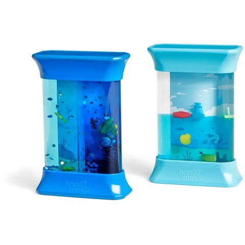 Hand2Mind Eprubete senzoriale - Descopera oceanul