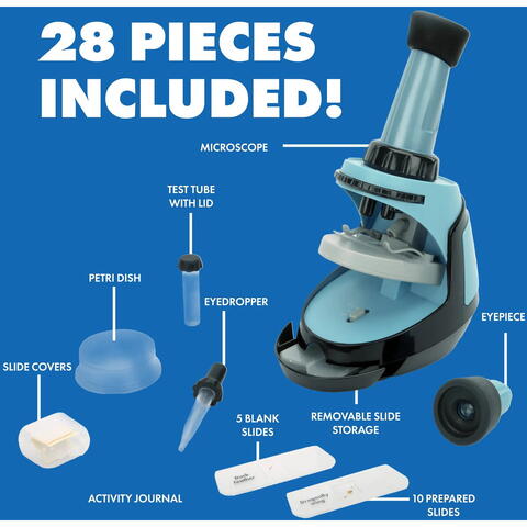 Educational Insights Microscop cu jurnal de activitati - GeoSafari®