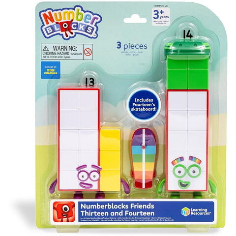 Hand2Mind Set figurine Numberblocks - Treisprezece & Paisprezece