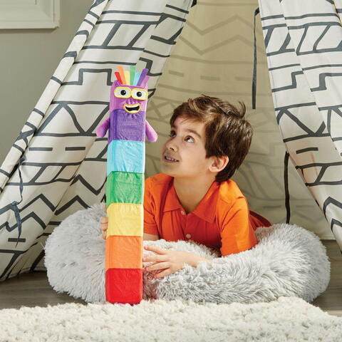 Hand2Mind Mascota din plus Numberblocks - Sapte