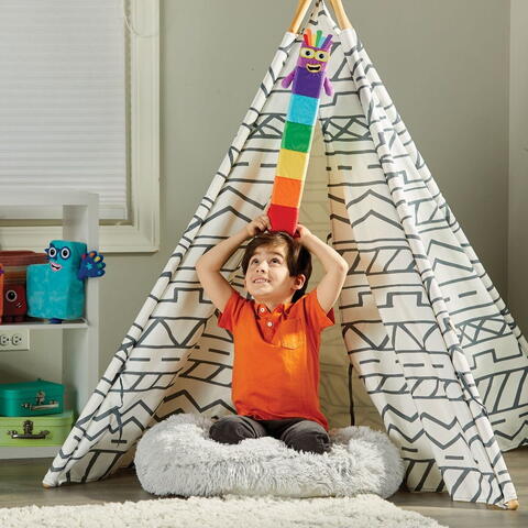 Hand2Mind Mascota din plus Numberblocks - Sapte