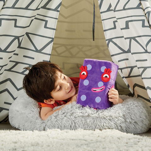 Hand2Mind Mascota din plus Numberblocks - Sase