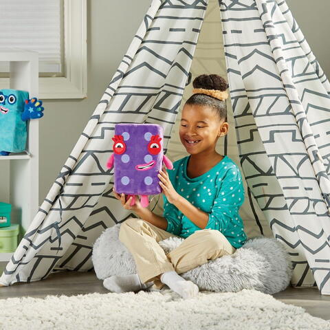 Hand2Mind Mascota din plus Numberblocks - Sase