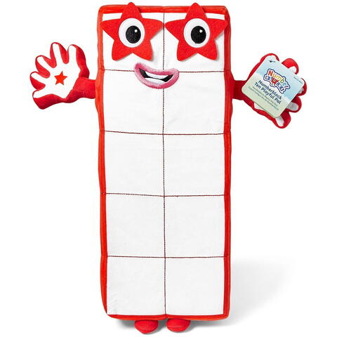 Hand2Mind Mascota din plus Numberblocks - Zece