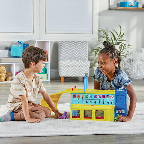 Hand2Mind Numberblocks® - Garajul vesel cu numaratoare