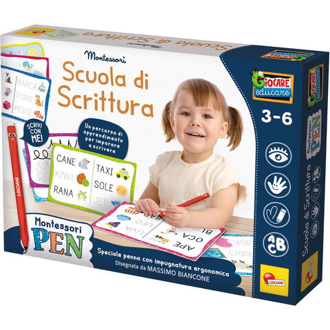 LISCIANI Joc Montessori - Scoala de scris (Italiana)