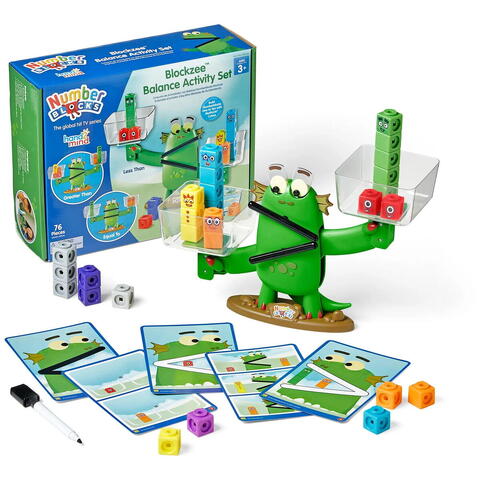 Hand2Mind Set activitati cu balanta - Numberblocks® Blockzee™- RESIGILAT