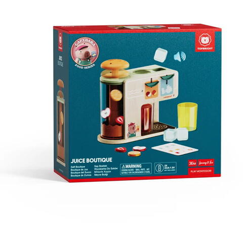 Topbright Joc de rol Montessori - Buticul cu sucuri