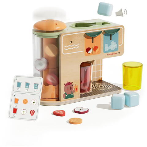 Topbright Joc de rol Montessori - Buticul cu sucuri
