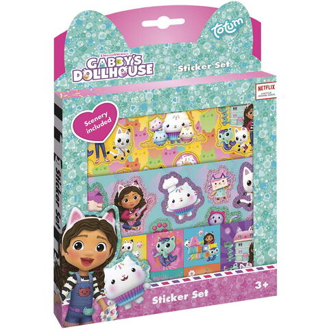 Totum Set abtibilduri - Gabby's Dollhouse - RESIGILAT